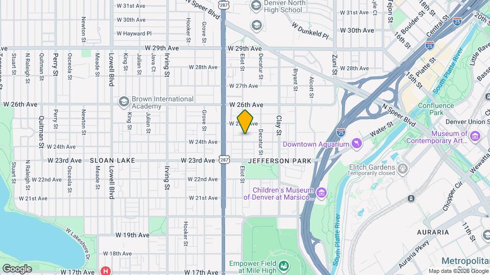 2410 Eliot St Map and Location Details