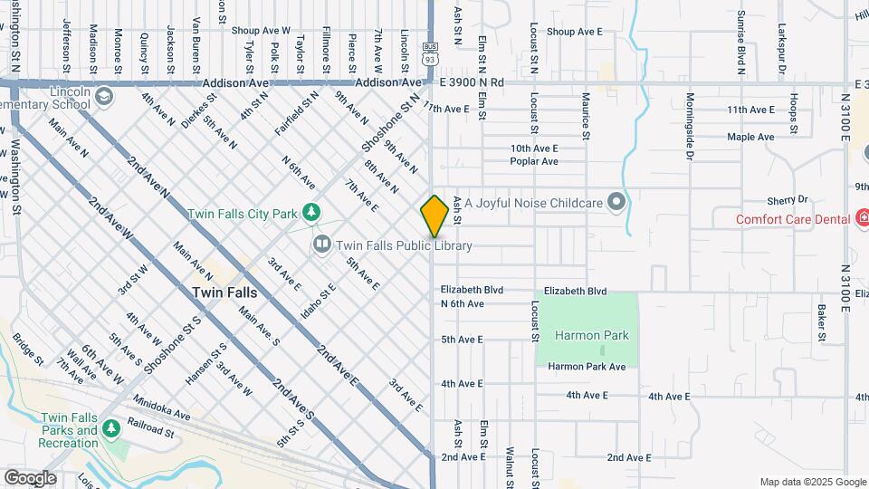 740 Blue Lakes Blvd Map and Location Details