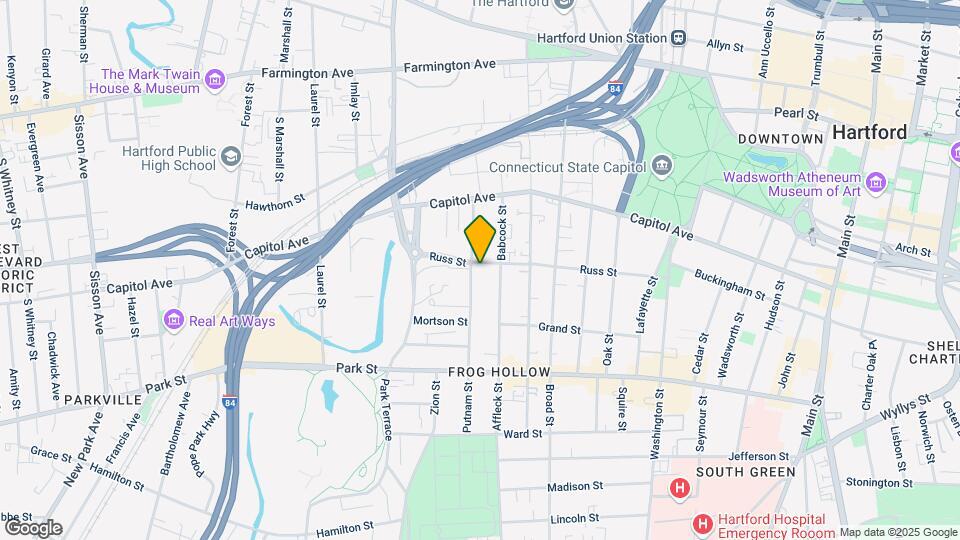 195 Russ St Map and Location Details