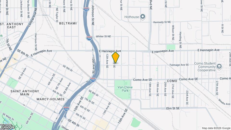 1301 Talmage Ave SE, Unit 1301 Mapa y Detalles de la Ubicación