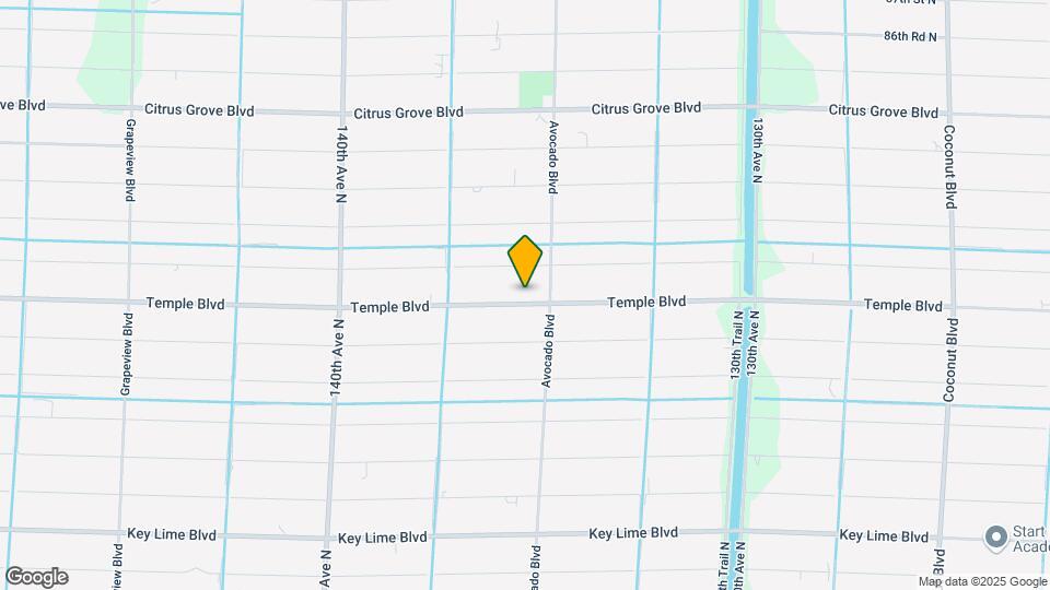 13551 Temple Blvd Mapa y Detalles de la Ubicación