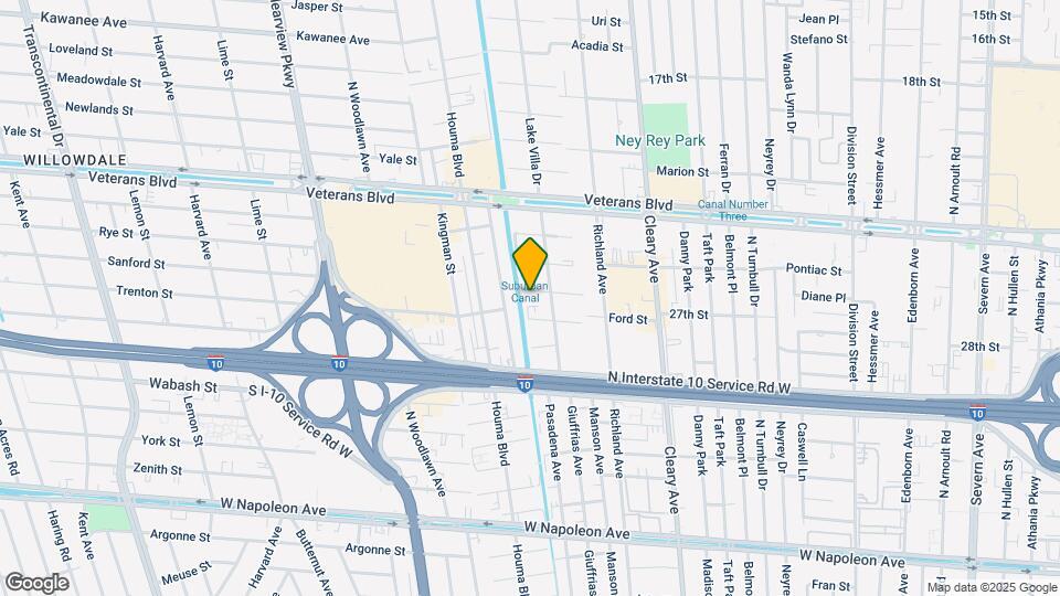 4118 Sanford St Mapa y Detalles de la Ubicación