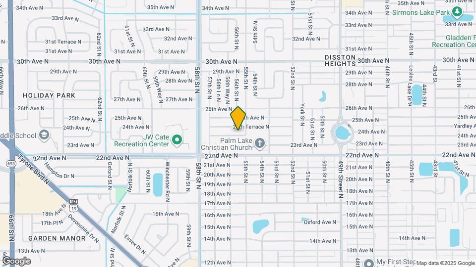 5535 24th Ave N Map and Location Details