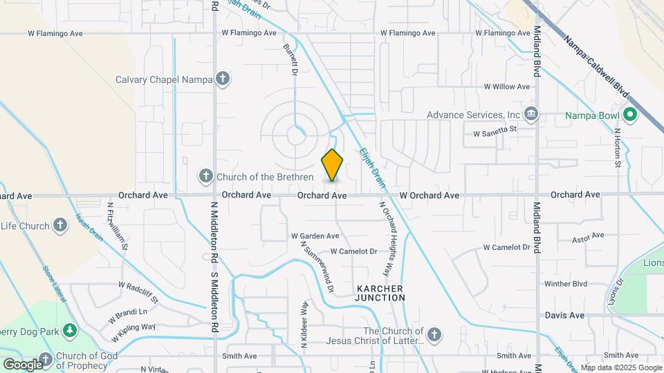 748 N Baldner Point Pl Map and Location Details