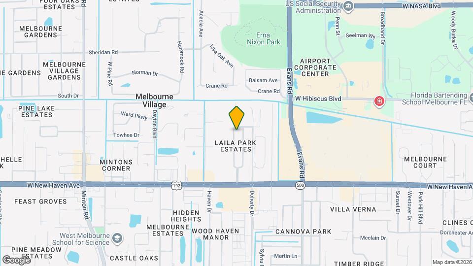 282 W Laila Dr Map and Location Details