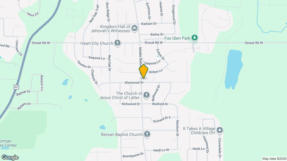 1871 Middle Bellville Rd, Unit 1871 Mapa y Detalles de la Ubicación