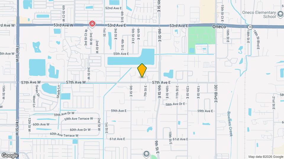 5625 6th St Ct E Map and Location Details