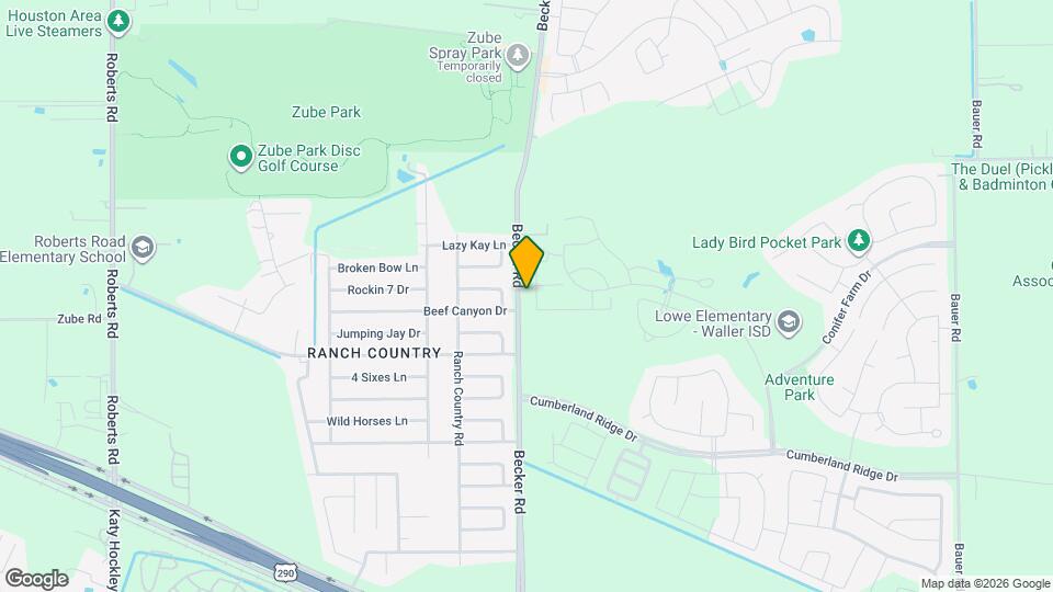 17415 Lavender Blossom Ln Map and Location Details