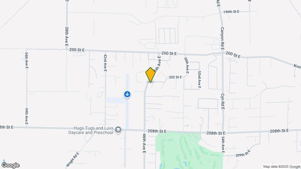 20310 46th Ave Ct E Map and Location Details