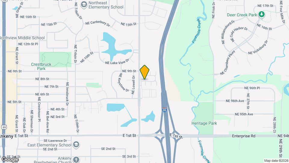 1147 NE 7th Ln Map and Location Details