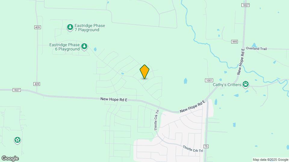 608 Clover Crk Dr Mapa y Detalles de la Ubicación