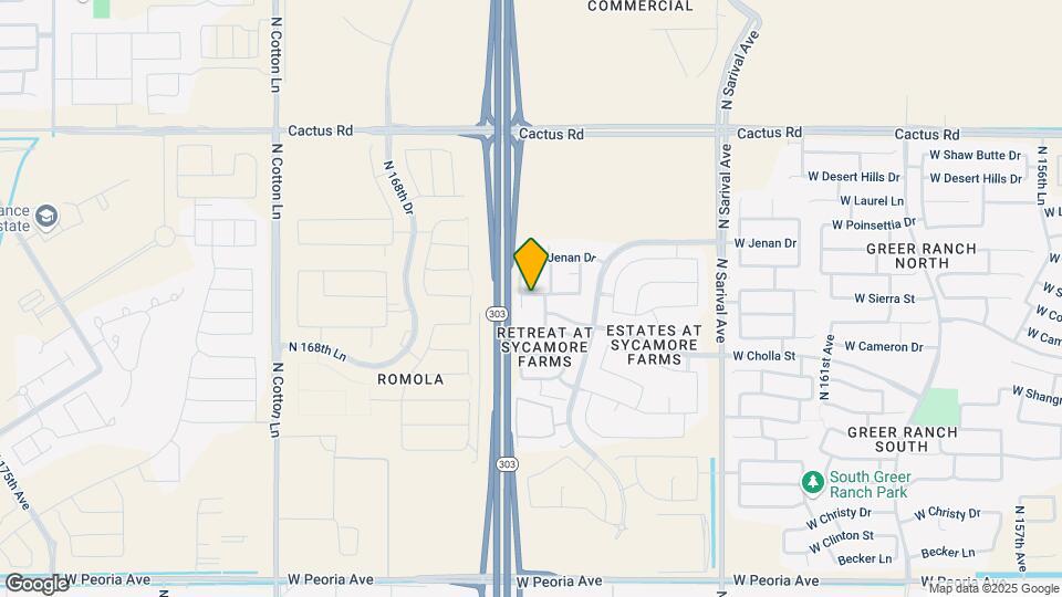 16651 W Sierra St Map and Location Details