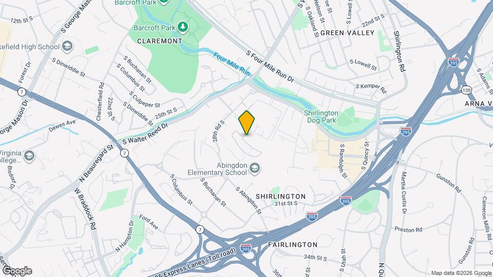 2901 S Woodley St Map and Location Details