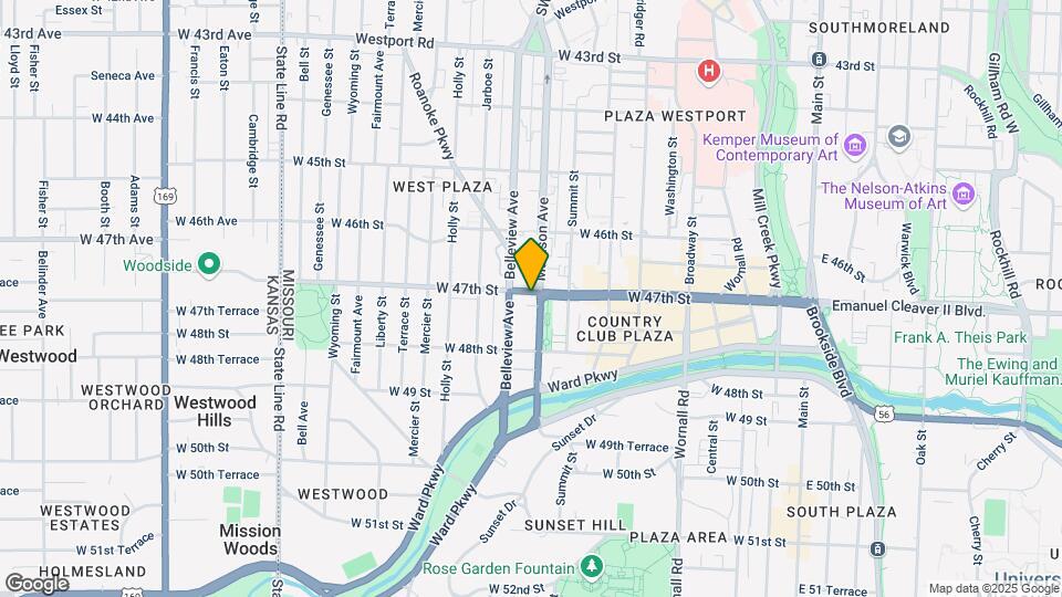 4700 Roanoke Pkwy Map and Location Details