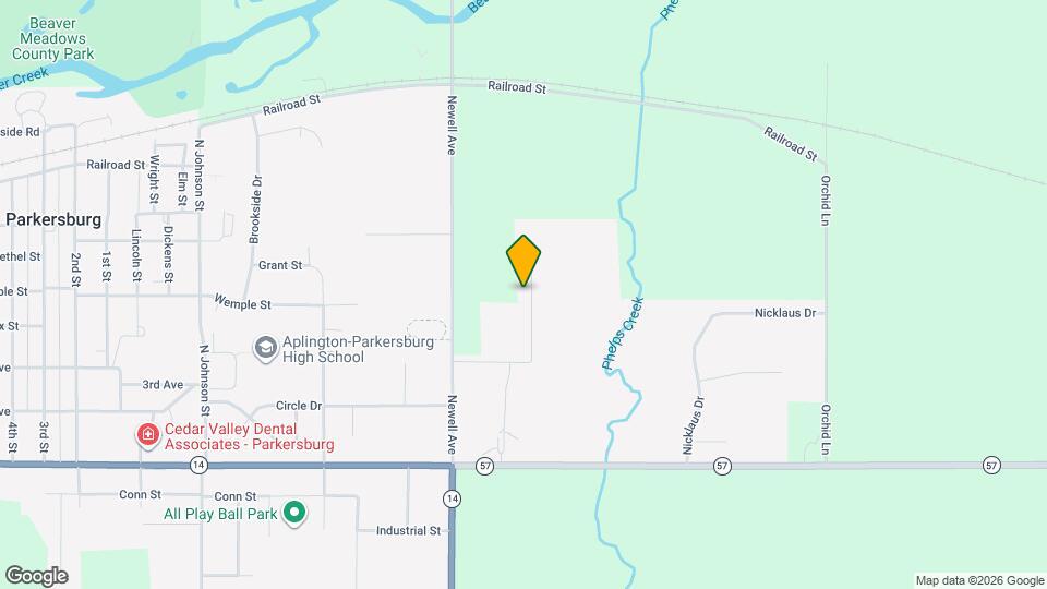 1501 Watson Way Map and Location Details