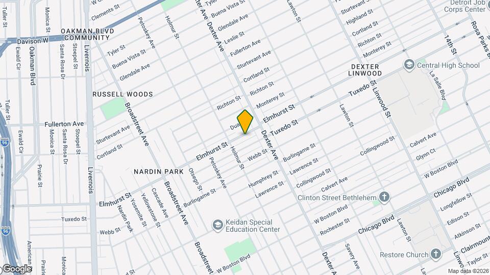 3777 Elmhurst St Mapa y Detalles de la Ubicación
