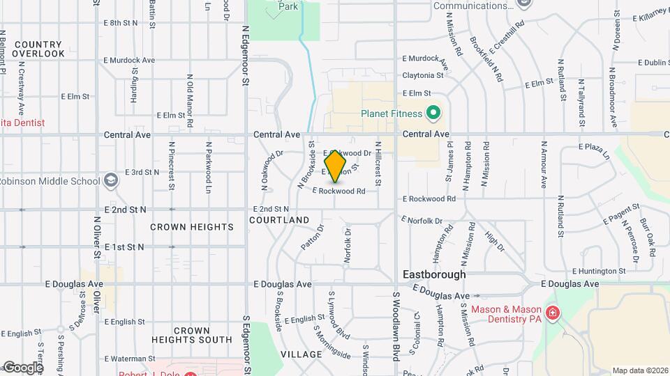 6002 E Rockwood Rd Map and Location Details