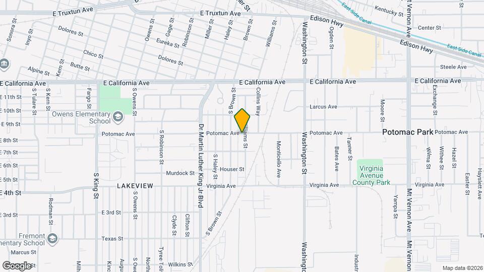 724 S Williams St Map and Location Details