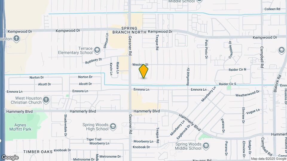 2503 Southwick St Map and Location Details