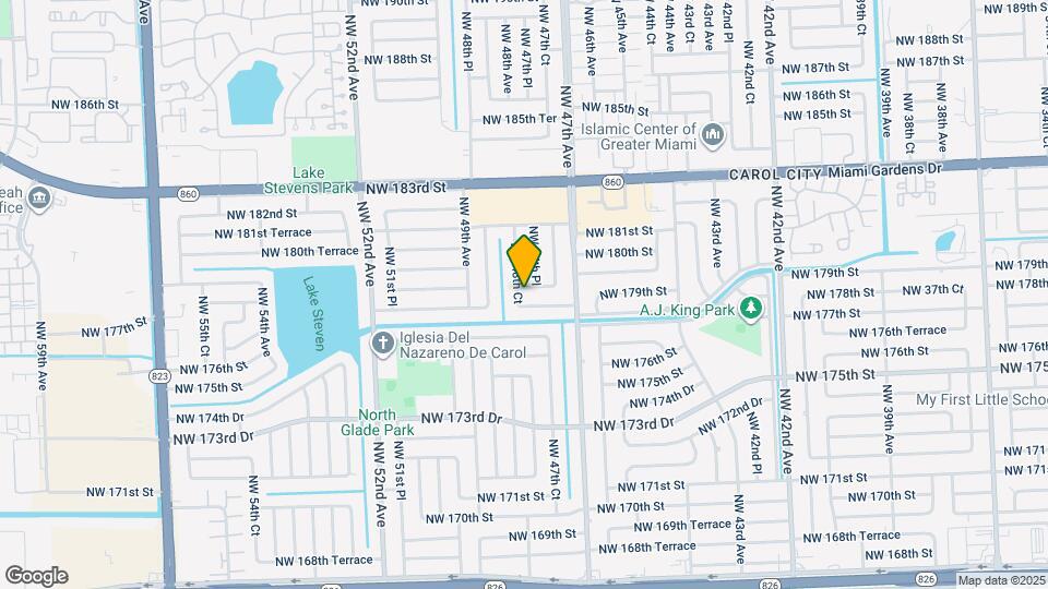 4800 NW 179th St Map and Location Details