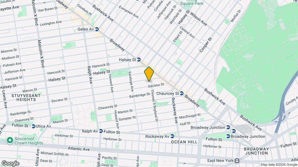 36 Thomas S Boyland St Map and Location Details