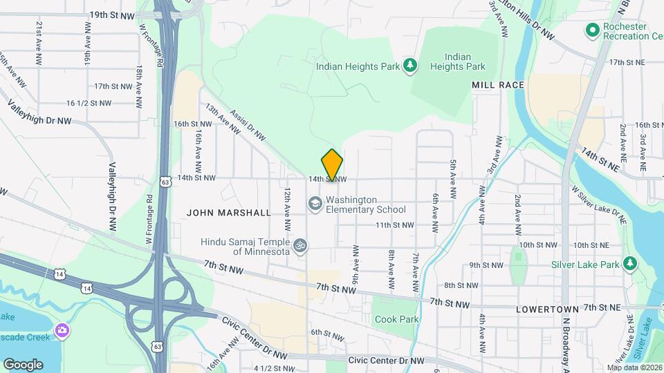 1213 10th Ave NW, Unit Unit #1 Mapa y Detalles de la Ubicación