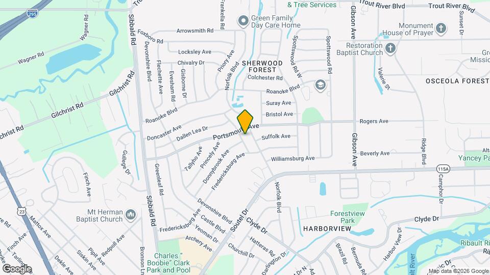 9245 Danville Ave Map and Location Details