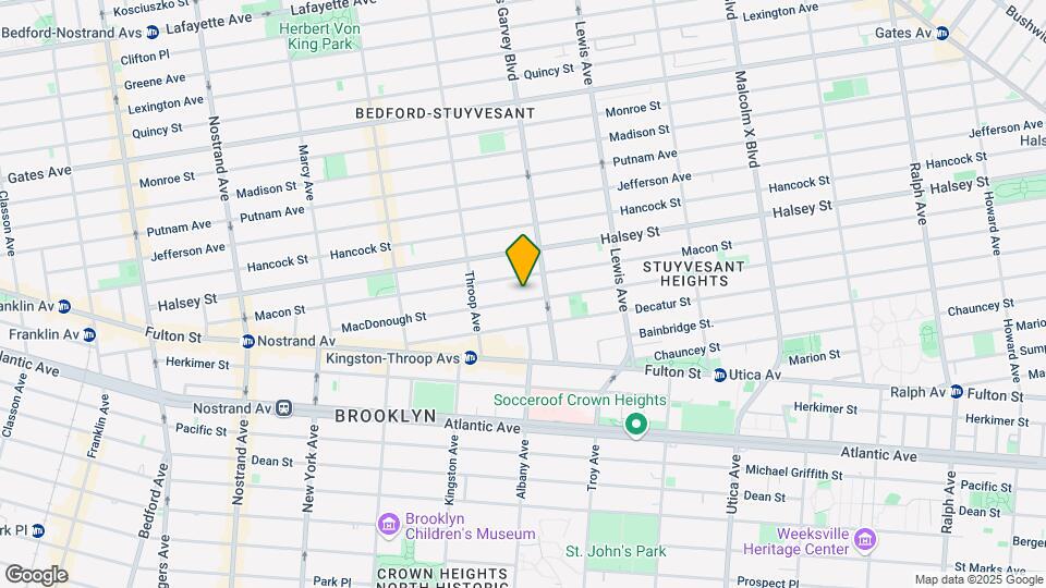 189 Mac Donough St Map and Location Details