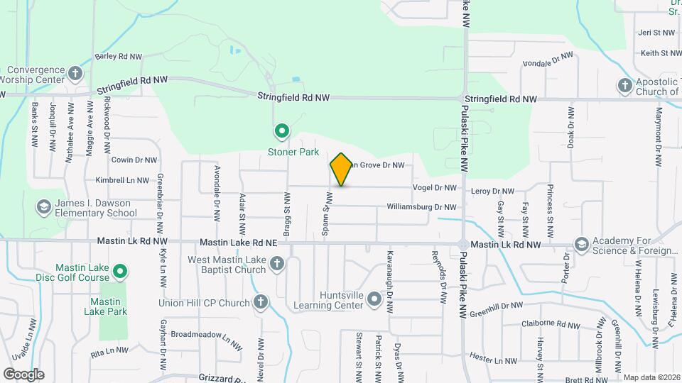 3811 Vogel Dr NW Map and Location Details