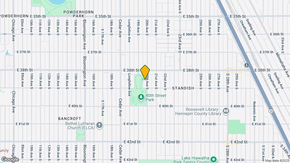 3832 20th Ave S Map and Location Details