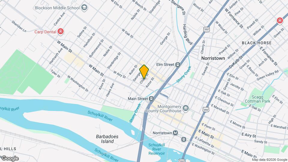 518 Chain St Map and Location Details