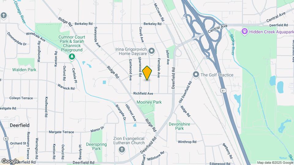 1260 Cavell Ave Map and Location Details
