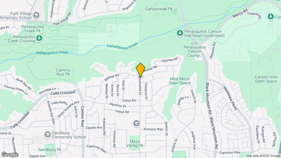 11467 Westonhill Dr, Unit 11467 Map and Location Details