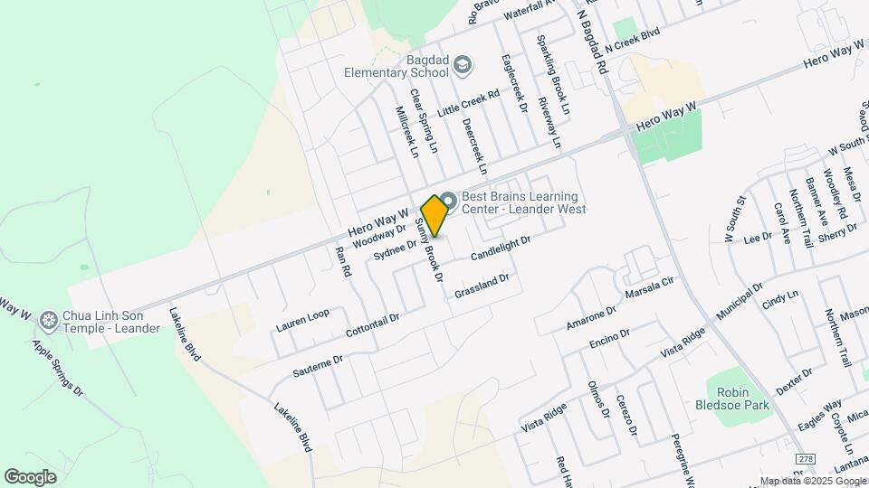 308 Sunny Brook Dr Map and Location Details