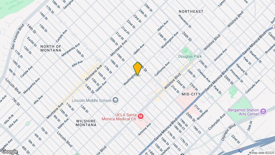 1020 19th St Mapa y Detalles de la Ubicación