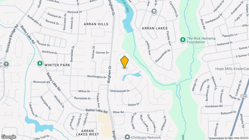 1722 Shiloh Dr Map and Location Details