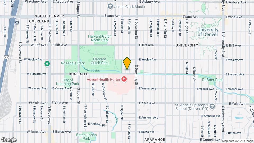 2479 S Corona St-Unit -2481 Map and Location Details