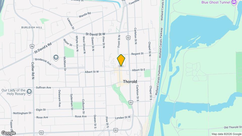 14 Front St N Map and Location Details