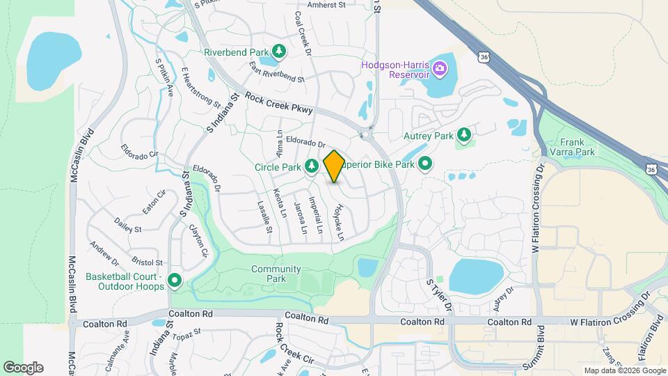 2022 Grayden Ct Map and Location Details