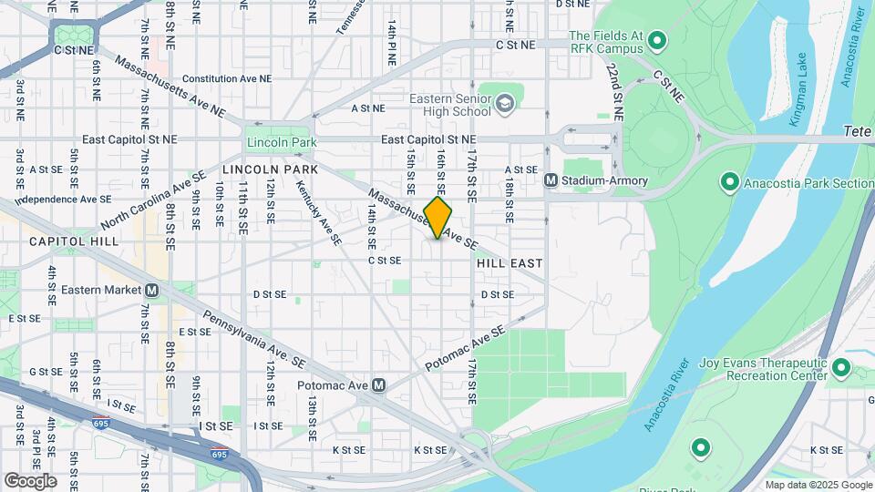 237 16th St SE Map and Location Details