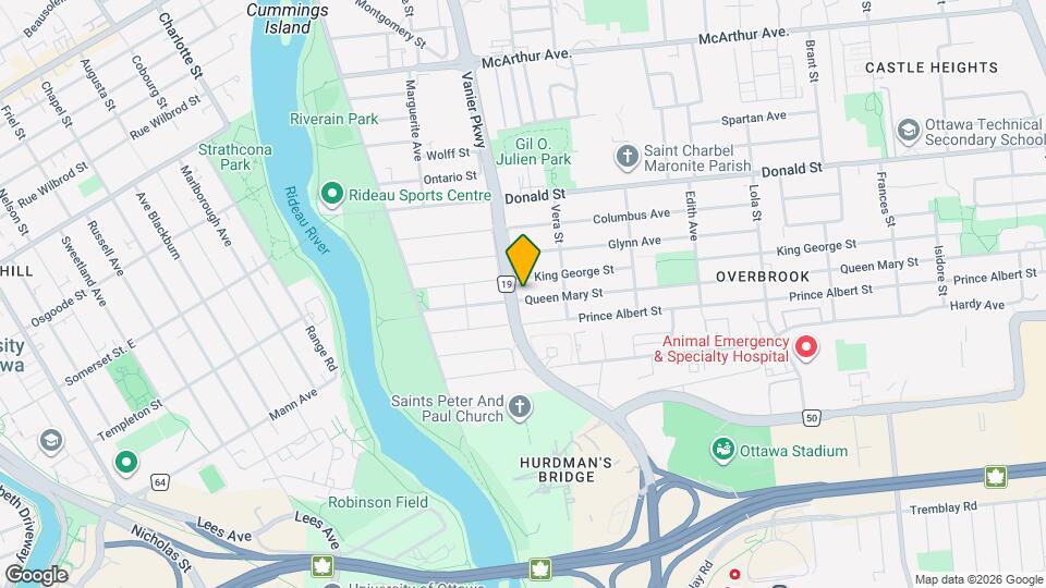 67 Queen Mary St Map and Location Details