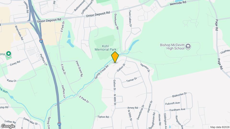 4785 Sweetbrier Dr Map and Location Details