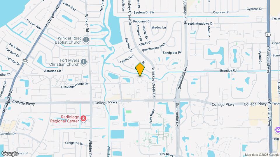 6146 Whiskey Creek Dr Map and Location Details