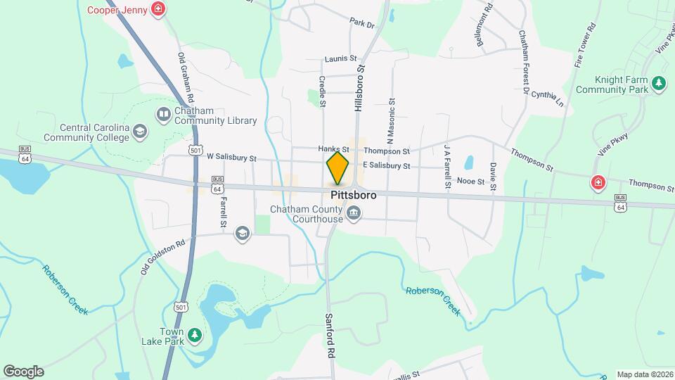 50 W Field St Map and Location Details