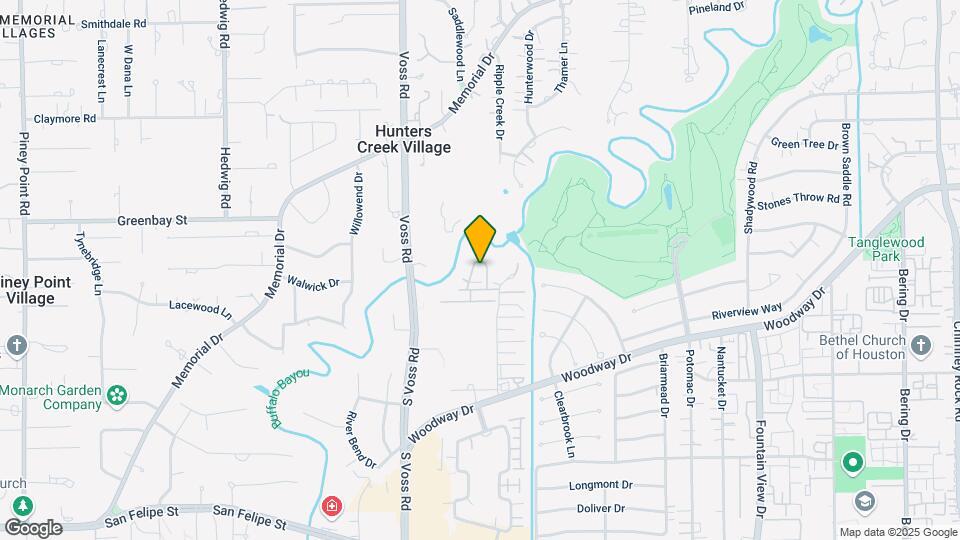 6440 Bayou Glen Rd Map and Location Details