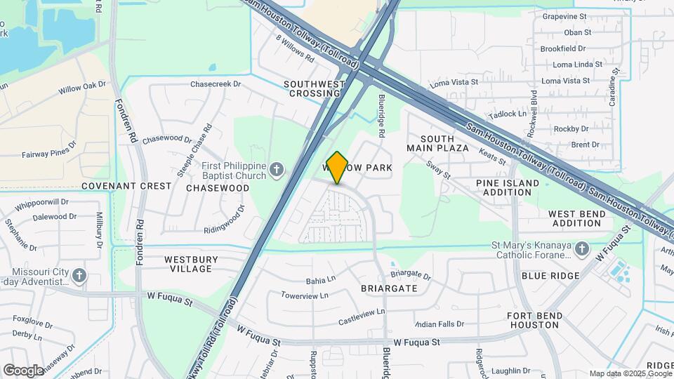 7331 Chasewood Dr Map and Location Details