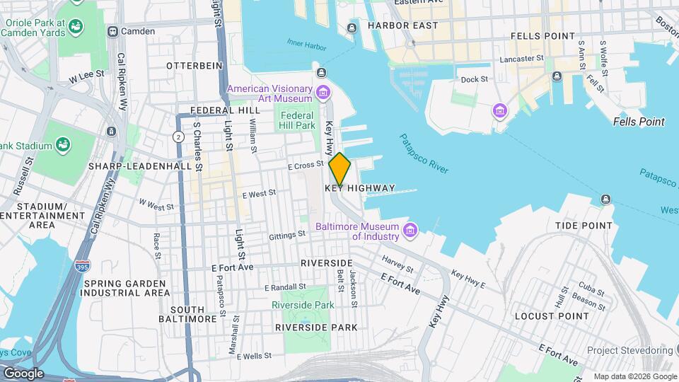 1236 Harbor Island Walk Mapa y Detalles de la Ubicación