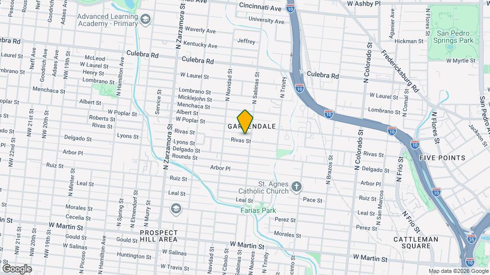 811 Rivas St Map and Location Details