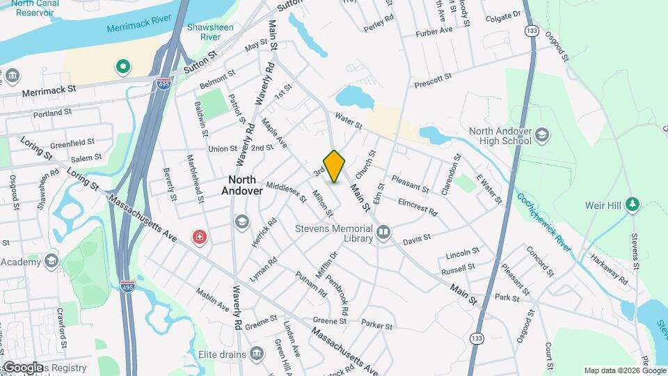 26 Richardson Ave Map and Location Details