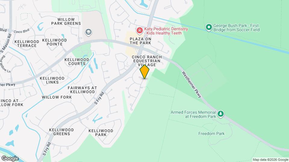 3307 Pedernales Trails Ln Map and Location Details